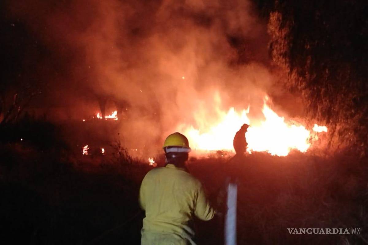 Detienen a dos hombres por provocar incendios en Saltillo