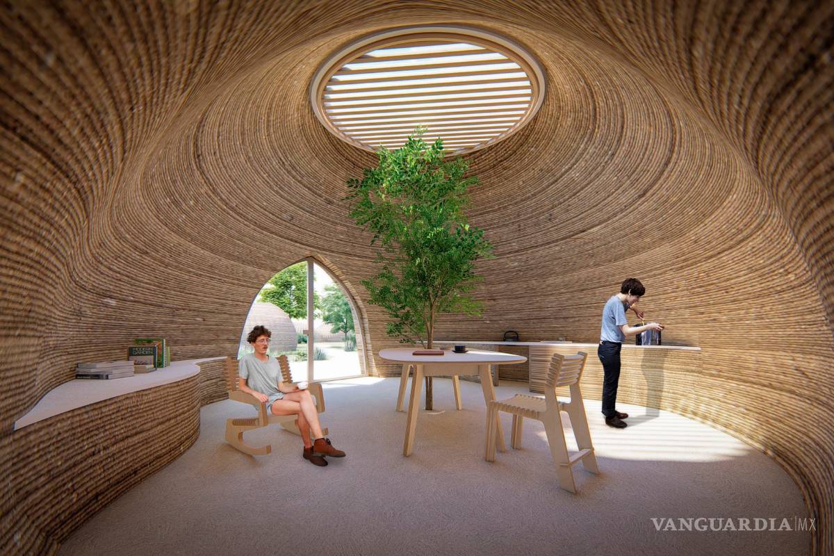 $!TECLA: La casa abovedada impresa en 3D