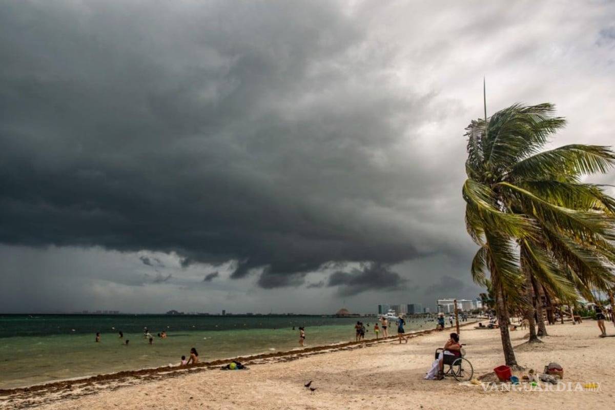 Huracán Grace toca tierra al sur de Tulum en Quintana Roo