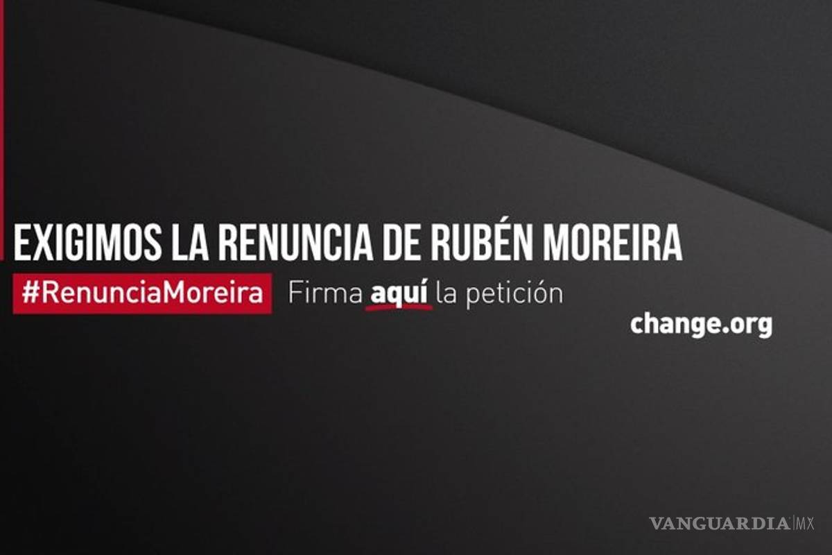 Inicia Armando Guadiana petición de firmas para la renuncia de Rubén Moreria