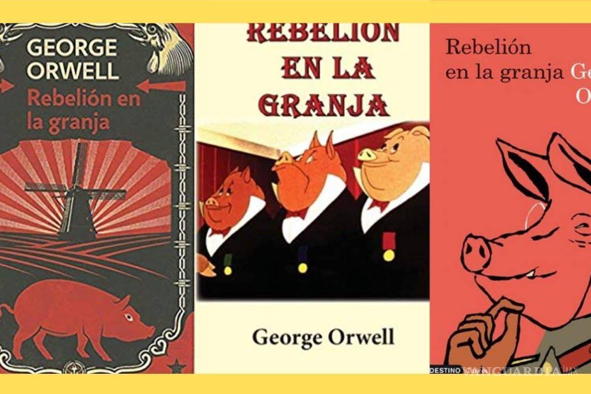 Cumple 80 años ‘Rebelión en la granja’, el clásico de Orwell