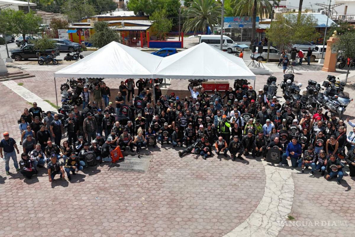 En Coahuila se rueda seguro, recorren 1000 kilómetros del estado en dos ruedas