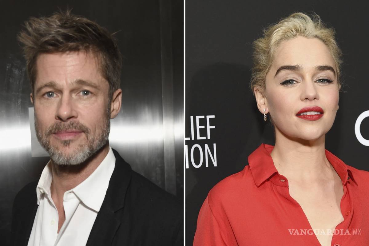 Brad Pitt participó en una subasta para cenar con Emilia Clarke