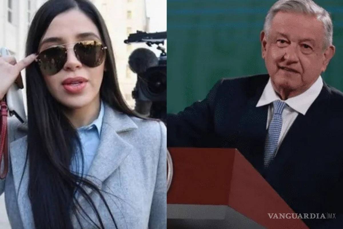 AMLO relaciona detención de Emma Coronel con caso García Luna