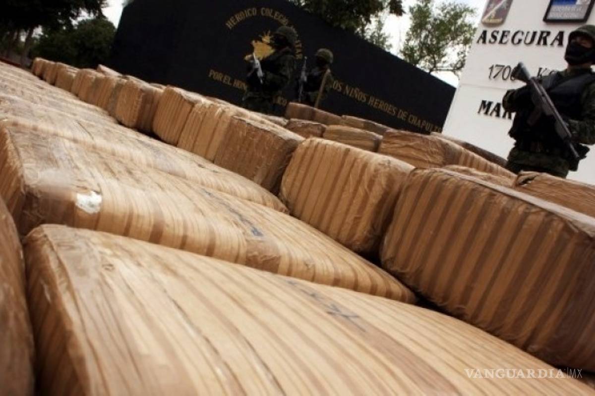 Cae decomiso de droga en primer trimestre de AMLO
