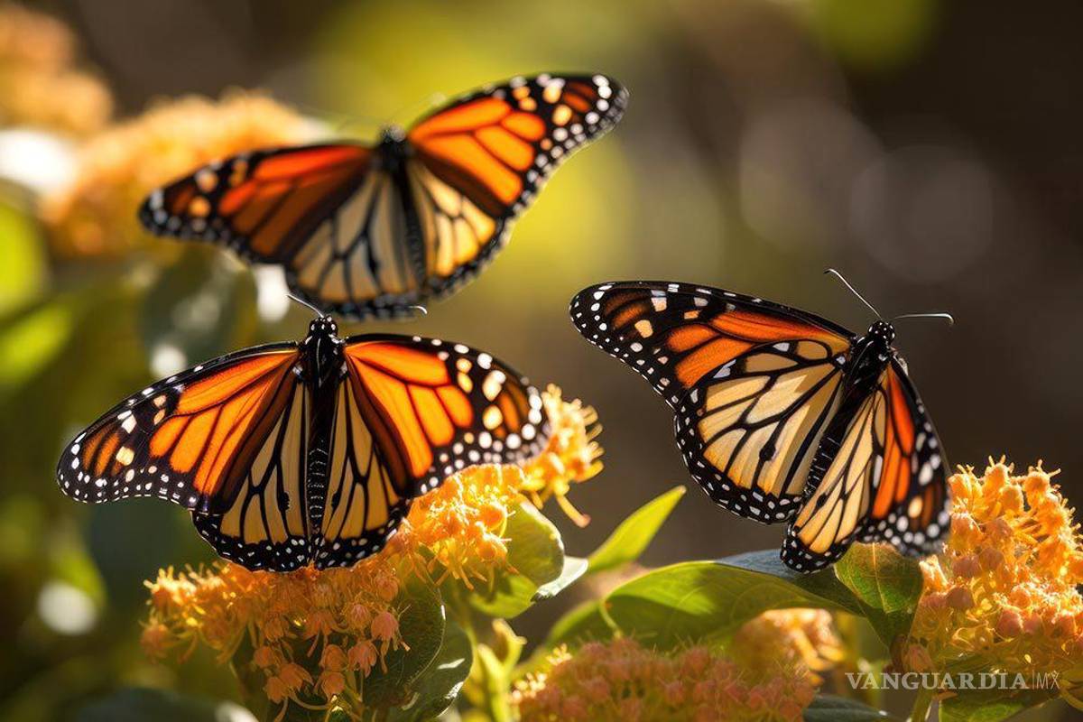 Reporta SMA Coahuila baja de un 59 por ciento en migración de la mariposa Monarca