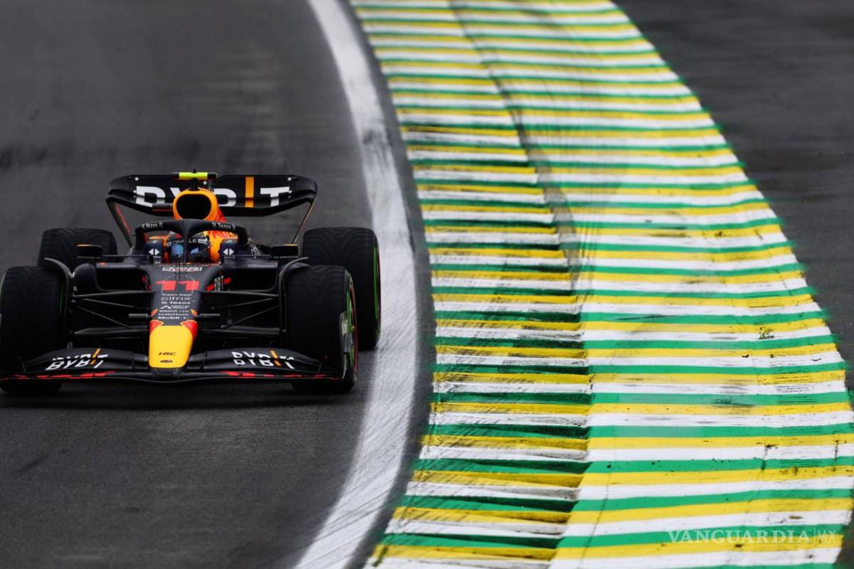 ‘Checo’ Pérez sufre en la clasificación de la Sprint del GP de Brasil