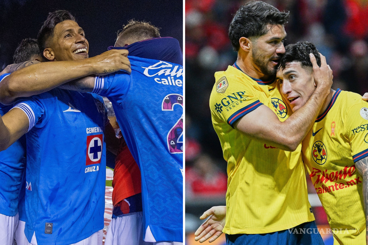 América y Cruz Azul reviven el Clásico Joven en las semifinales del Apertura 2024, ¿dónde y a qué hora ver?