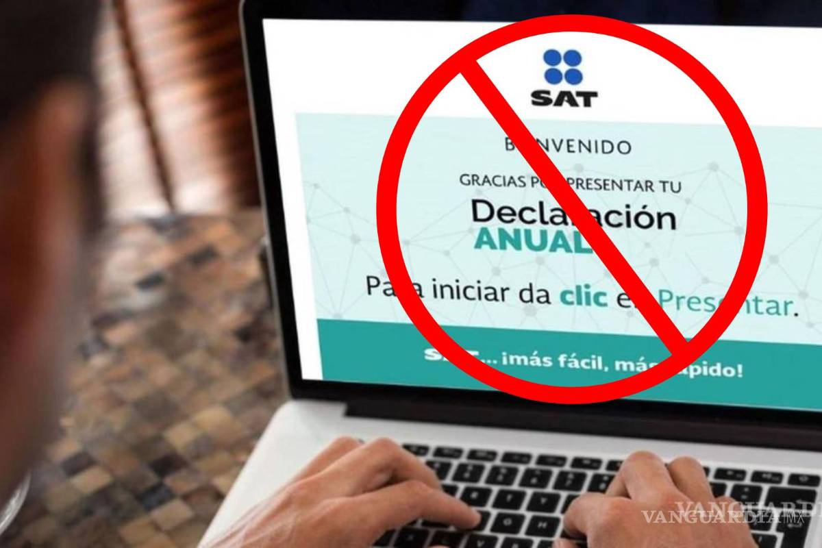 Reportan falla en la página del SAT; plataforma para hacer declaración anual 2023 saturada