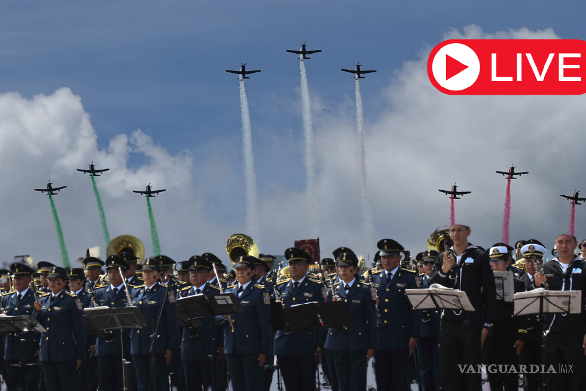Sigue EN VIVO el último desfile militar 2024 del 16 de septiembre de AMLO