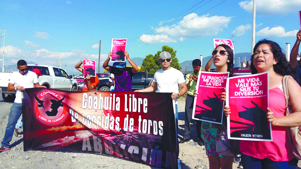 Rechazan jóvenes las corridas de toros