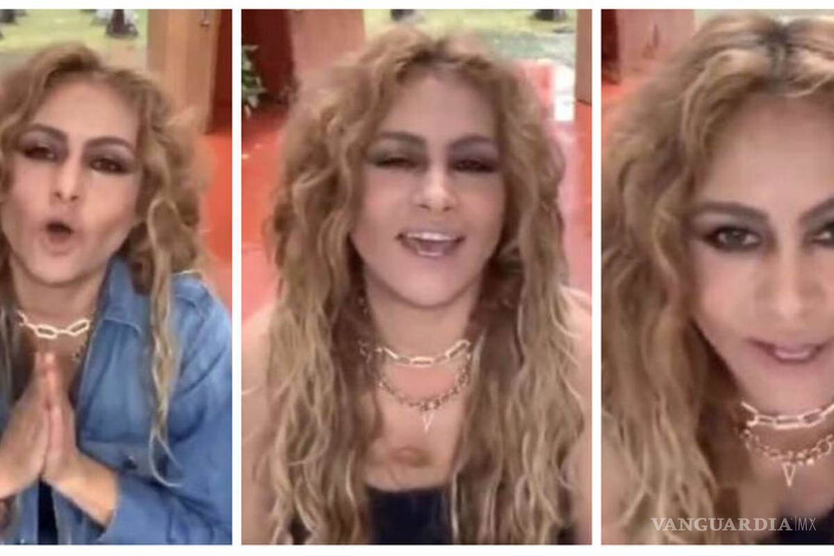 El bizarro mensaje de Paulina Rubio en un en vivo que preocupó a sus seguidores (video)