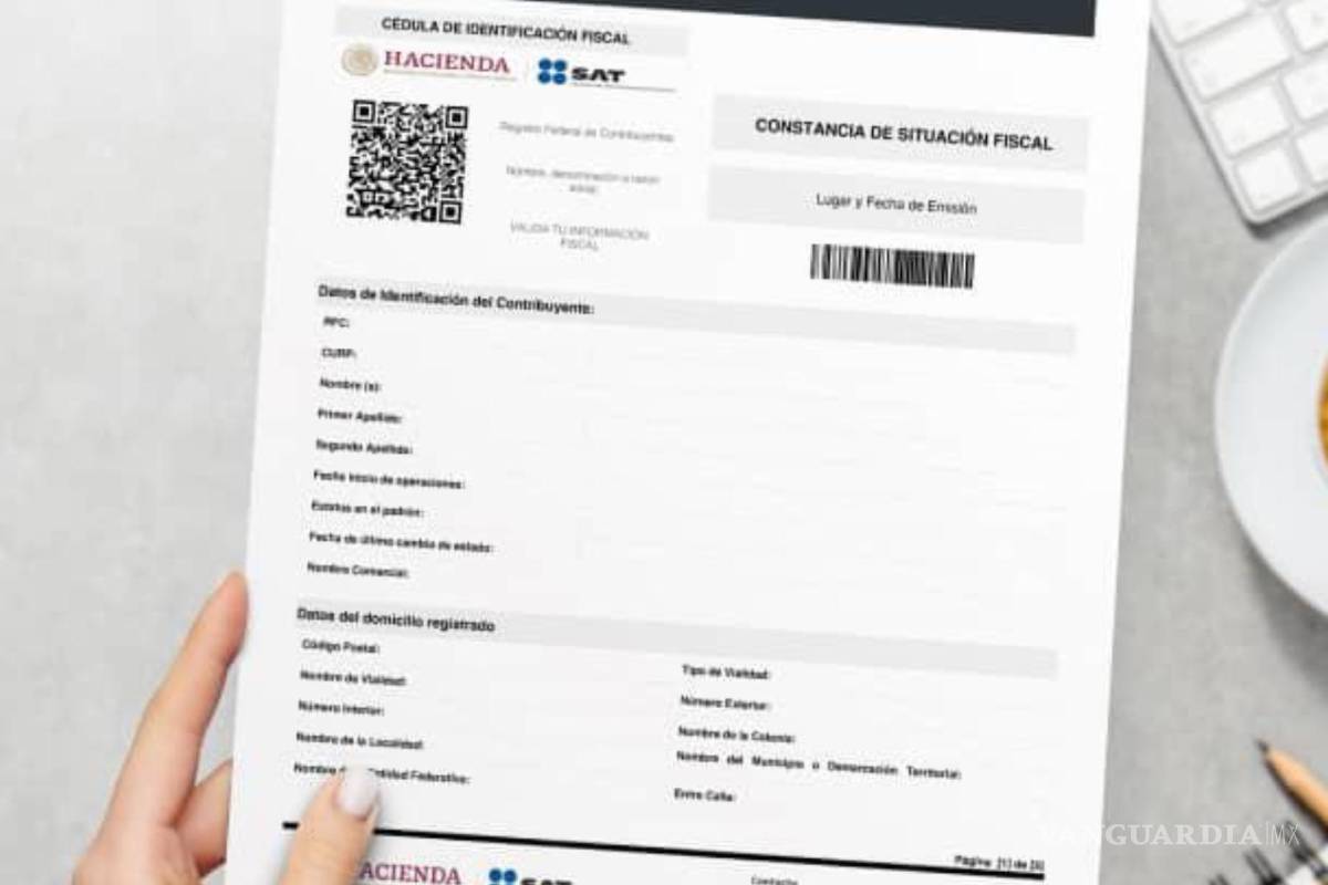 En 2023, Constancia de Situación Fiscal se volverá a pedir por parte de patrones