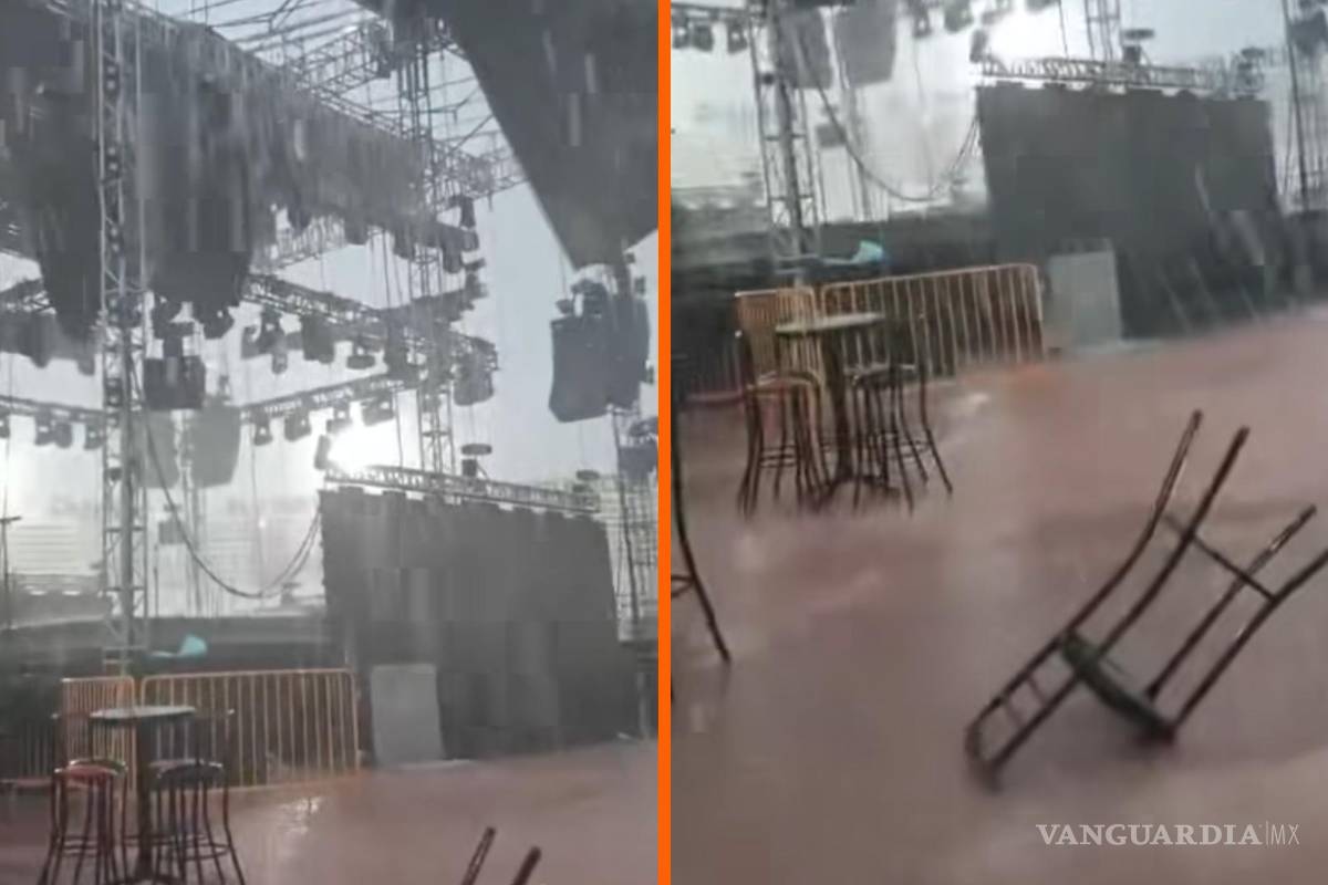 Lluvias apagan la fiesta en San Buenaventura; posponen dos conciertos