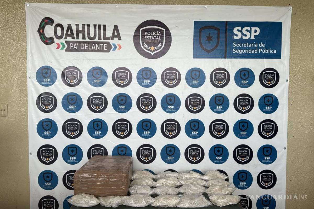 Descomisan 10 kilos de cristal en Ramos Arizpe