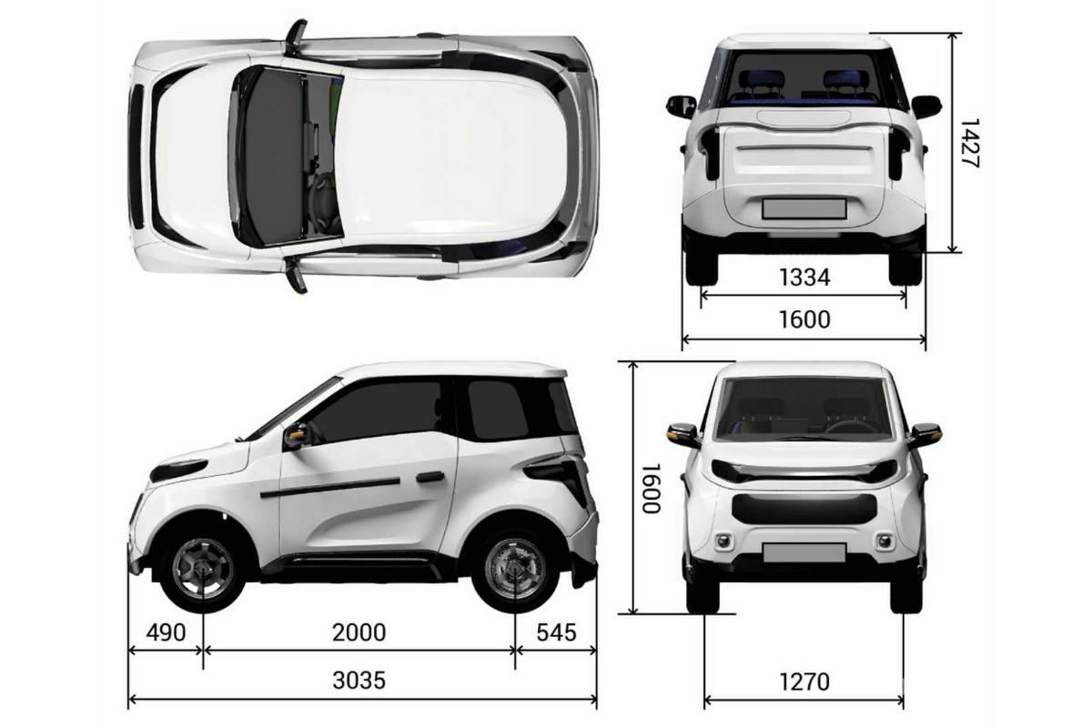 $!Zetta, auto eléctrico ruso 'barato', será fabricado masivamente a fines de año