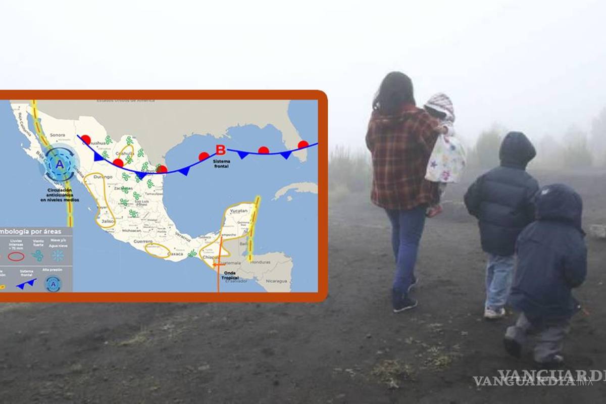 Ingresa el frente frío 3 a México... ¿en que estados habrá temperaturas de cero grados, lluvias y granizadas?