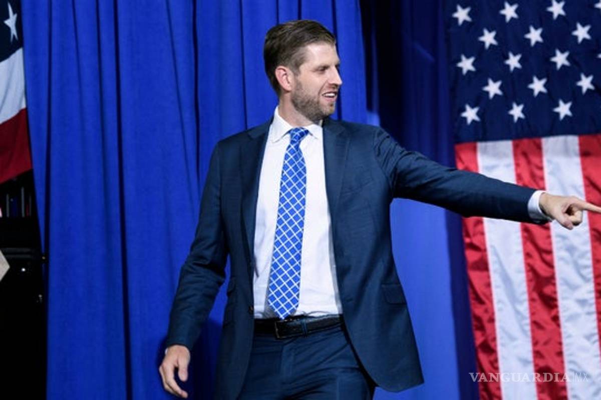 &quot;Coronavirus es conspiración contra mi papá, desaparecerá tras las elecciones&quot;, afirma Eric Trump