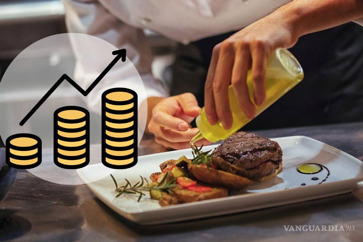 Restaurantes incrementan precios por la inflación