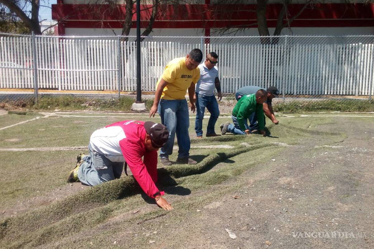 Someten a Estadio Olímpico de Saltillo a trabajos de limpieza
