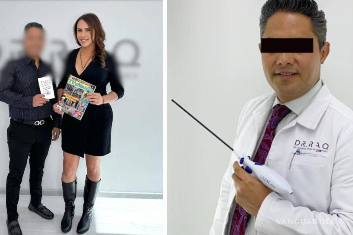 ¿Le copió a Marilyn Cote? Arrestan a ‘Dr. RAQ’, falso cirujano; habría operado a Karla Sofía Gascón