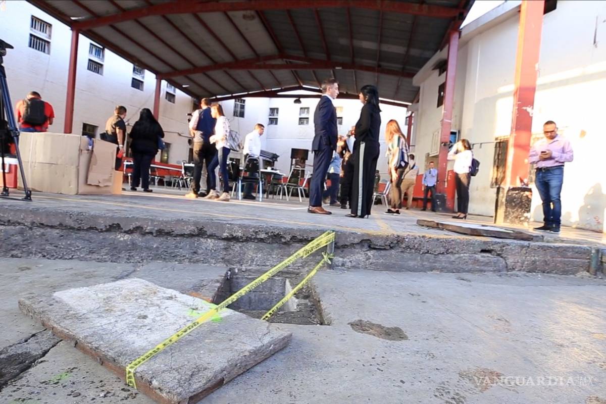 $!Avanza un 20 por ciento búsqueda de fosas clandestinas en el abandonado Topo Chico