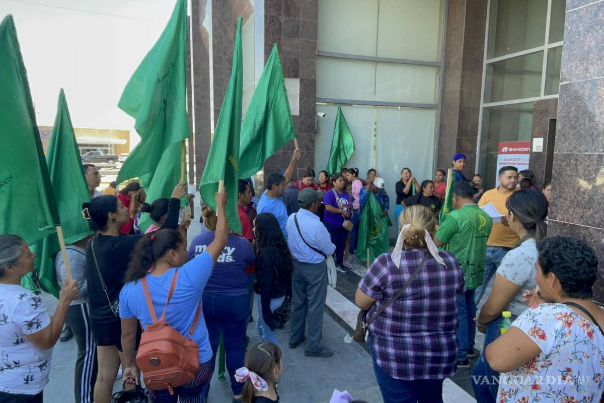 Se manifiesta la UNTA; piden regularización de predios en Saltillo