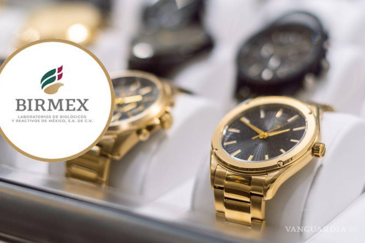 Birmex consiente con relojes a sus trabajadores