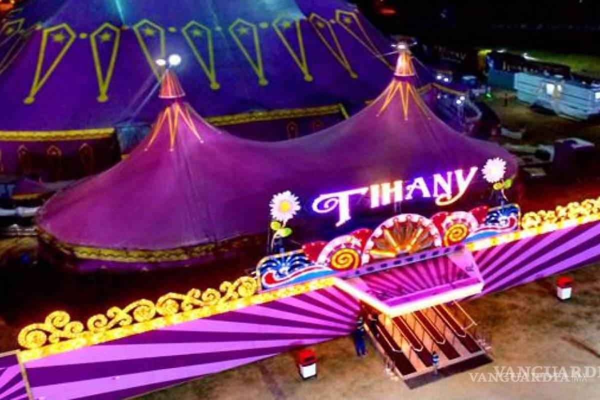 Comparte Circo Tihany su ‘magia’ con academia de danza en Saltillo