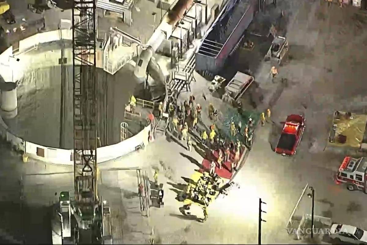 Tras derrumbe de un túnel industrial en Los Ángeles, rescatan a 31 obreros con vida