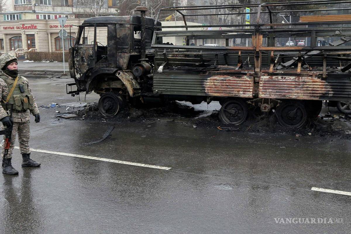 Confirman 164 muertos en disturbios en Kazajistán