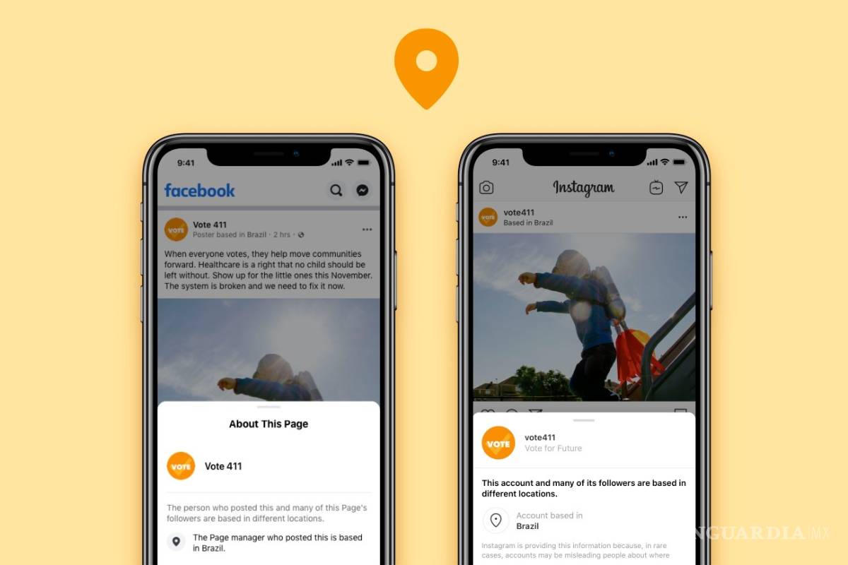 Facebook anunció que va etiquetar el origen de mensajes políticos
