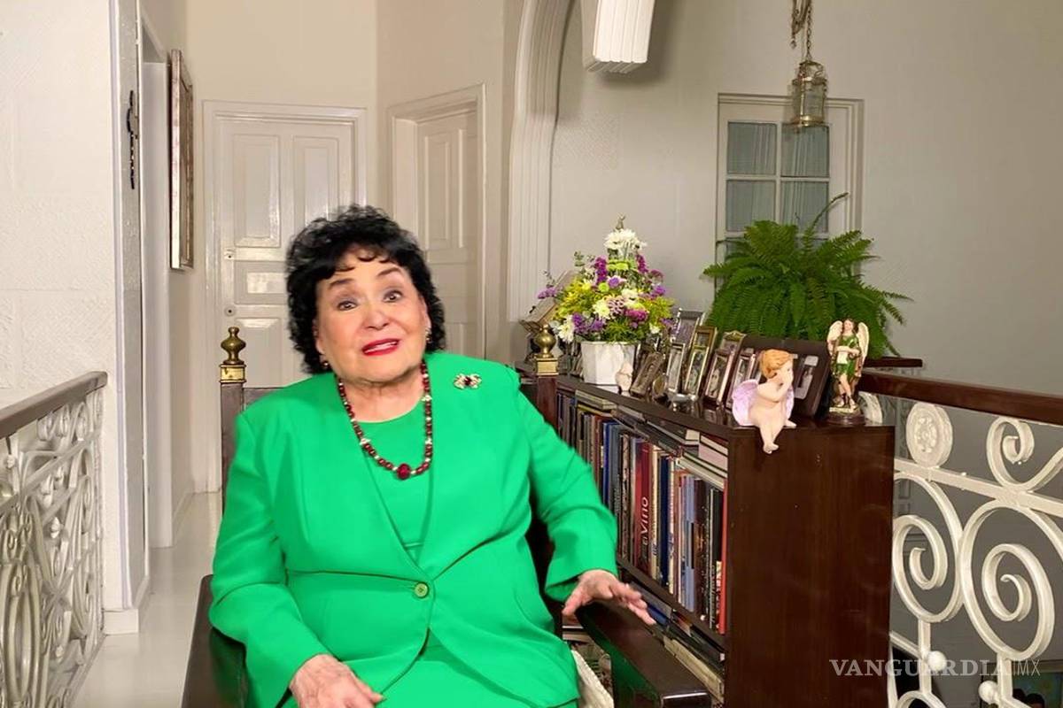 Como en las películas; sencilla, nada presumida, así era Carmen Salinas