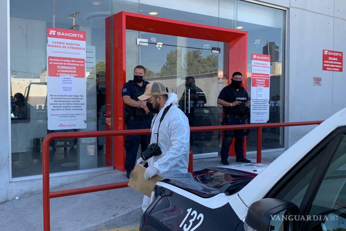 Fallece vigilante de banco