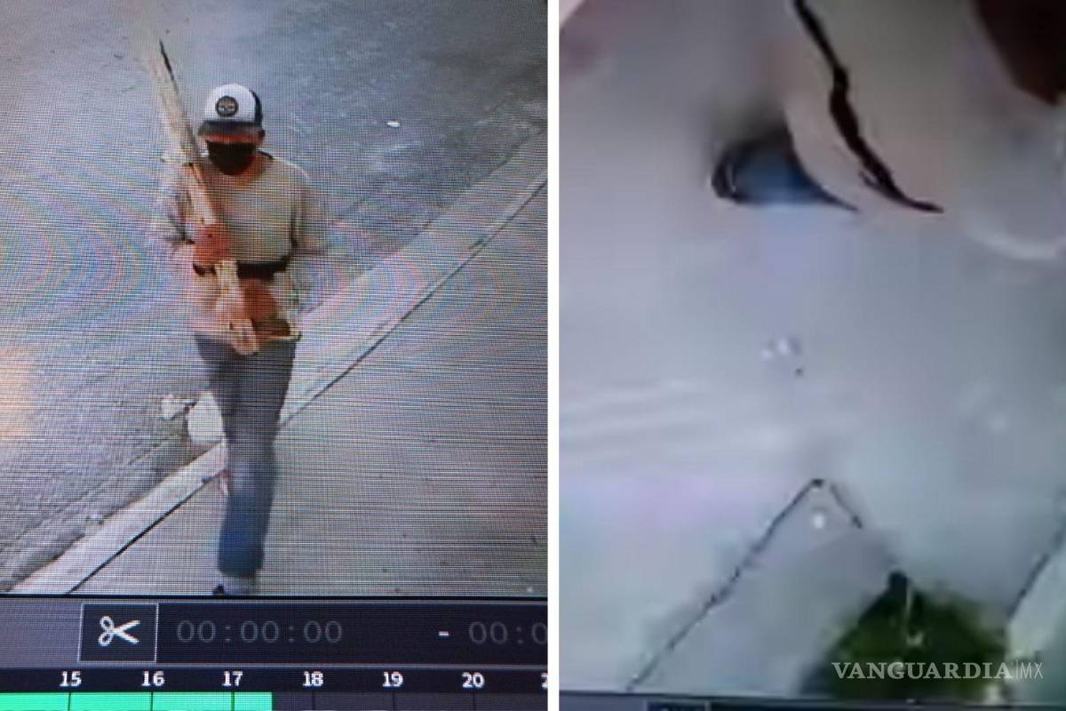 ¿Nuevo modus operandi? Buscan al ‘tumba cámaras’, presunto ladrón en Ramos Arizpe (Video)