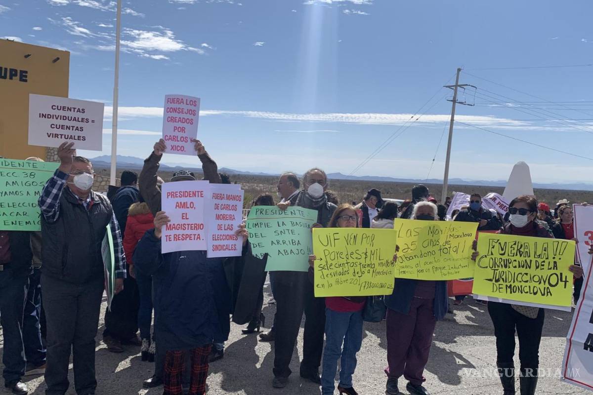 Ex docentes y ejidatarios piden a AMLO apoyo en Ramos Arizpe