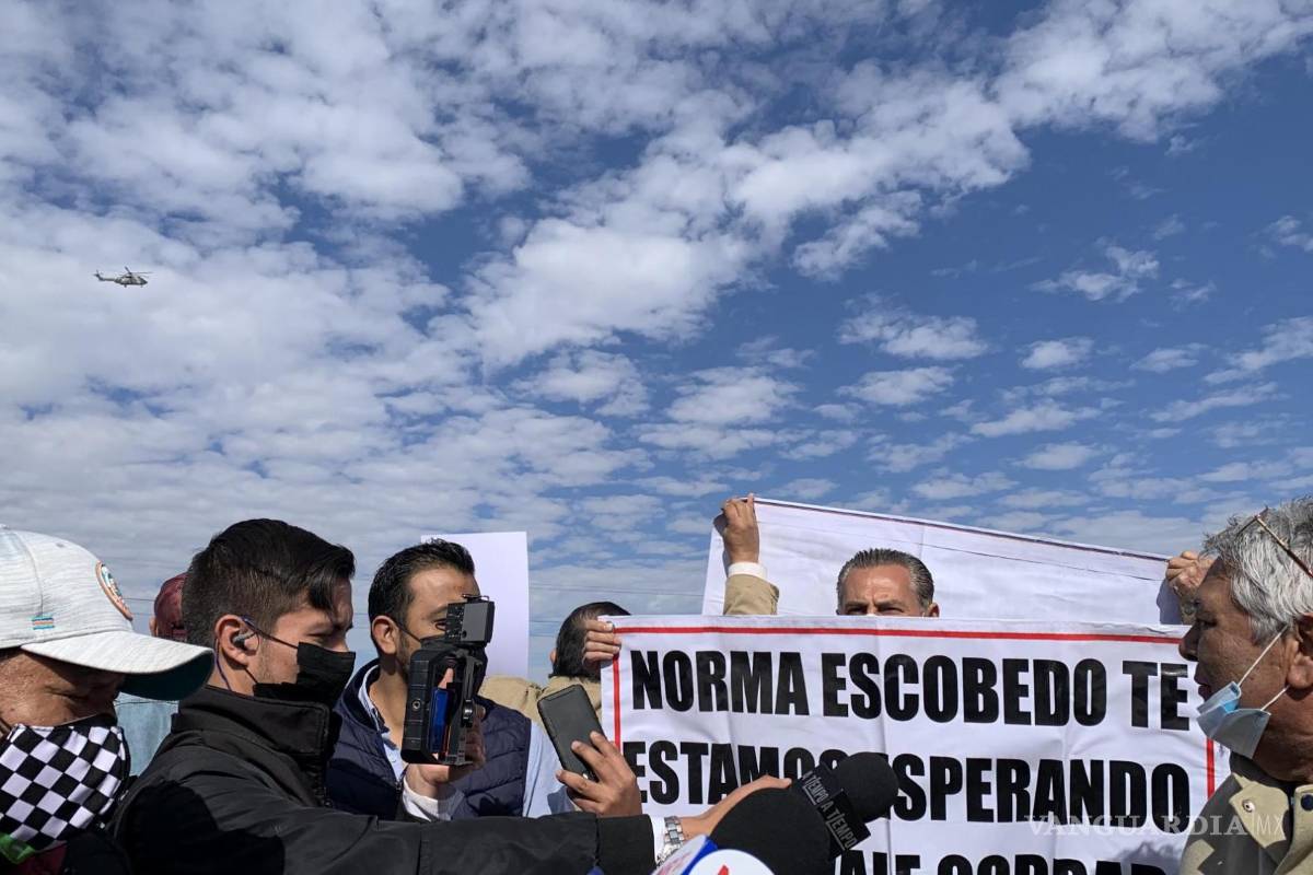 Ex docentes y ejidatarios piden a AMLO apoyo en Ramos Arizpe