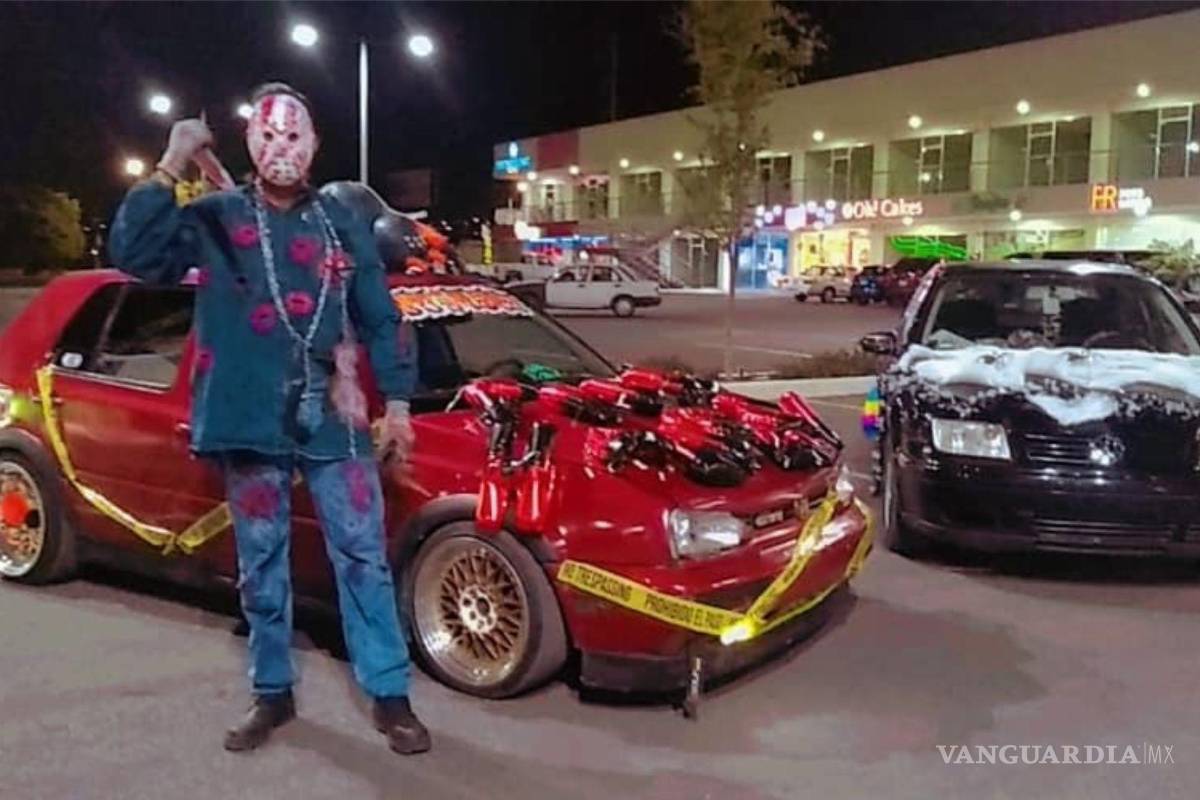 Realizan ‘Rodada del Terror’ en Saltillo para apoyar a niño con cáncer