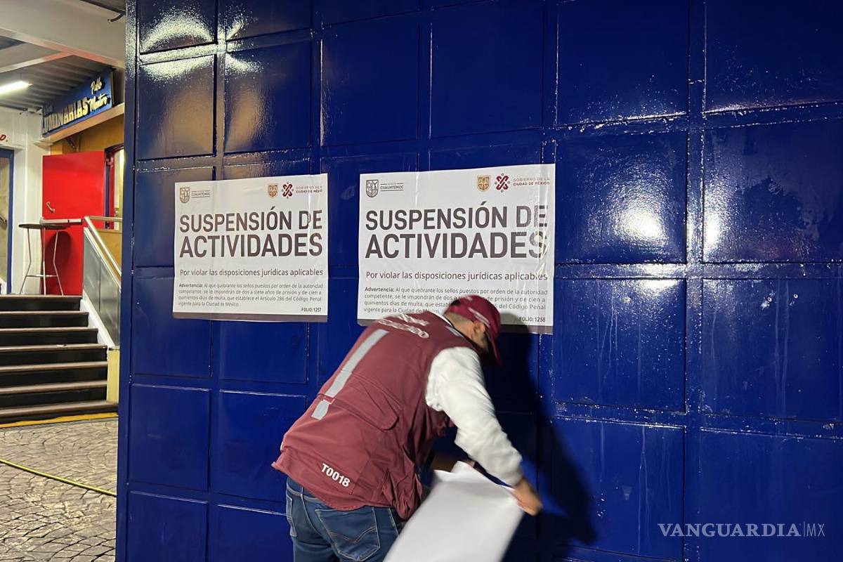 Reabren La Polar en CDMX tras retiro de sellos de clausura, pero luego lo vuelven a cerrar