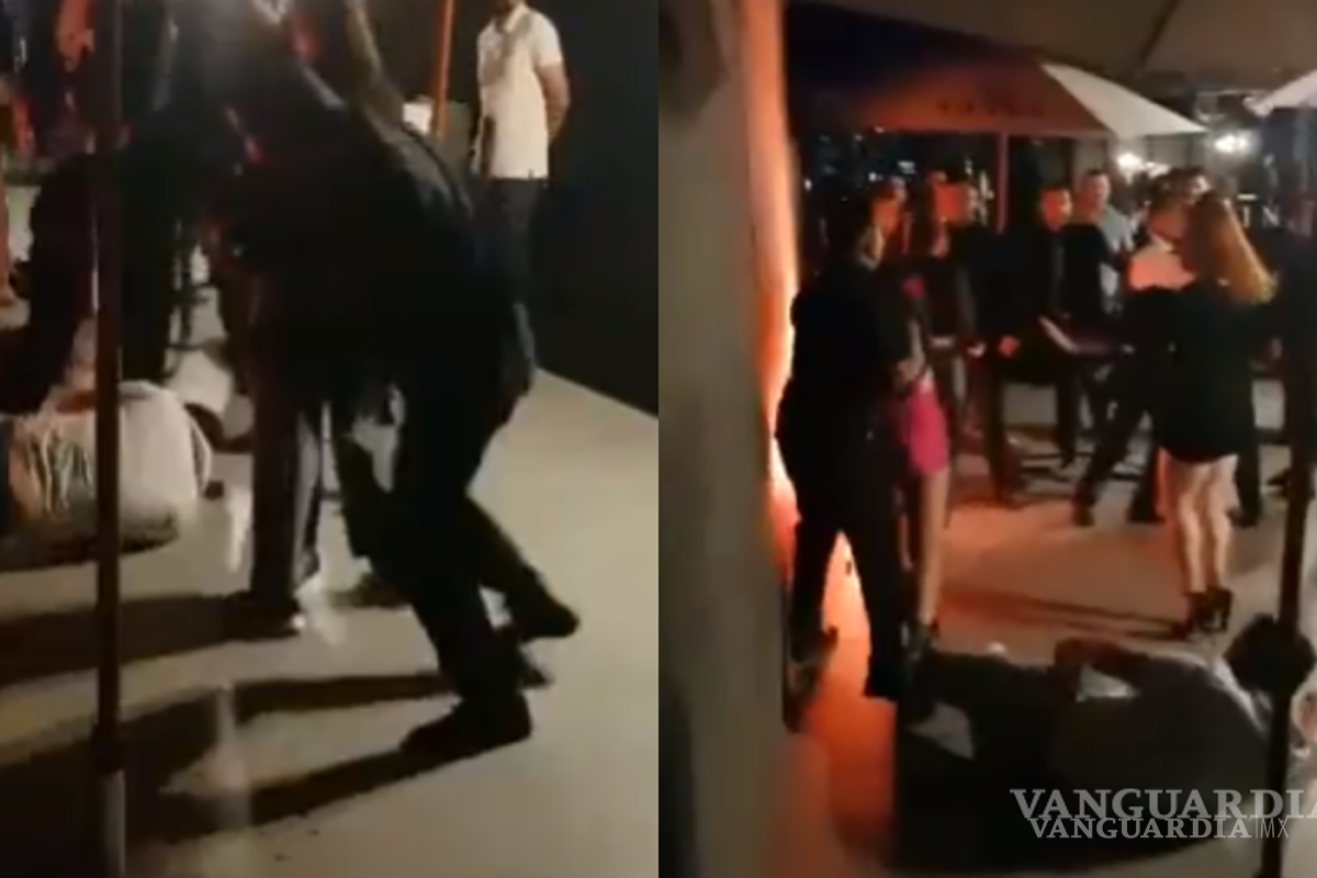 Saltillo: nuevo video del Gin &amp; Joe exhibe a jóvenes iniciando violenta riña con guardias