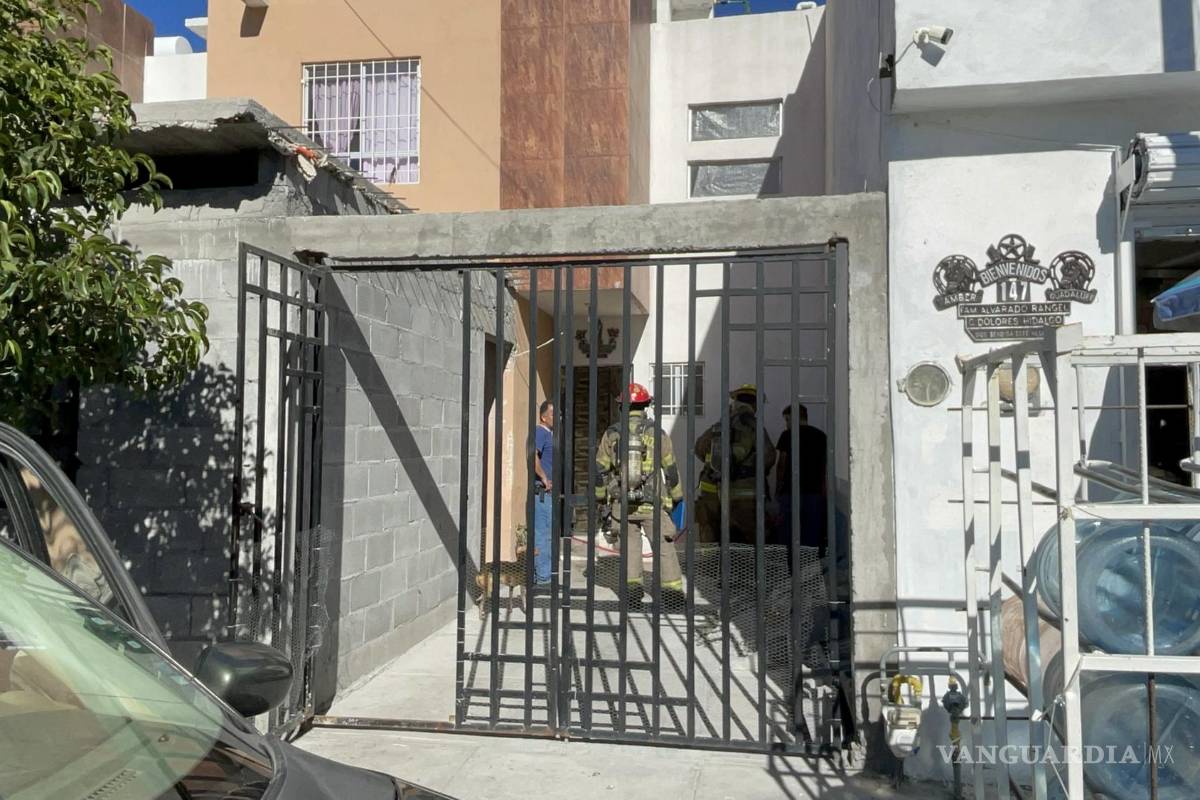 Flamazo deja a mujer y dos perritos con quemaduras, al oriente de Saltillo