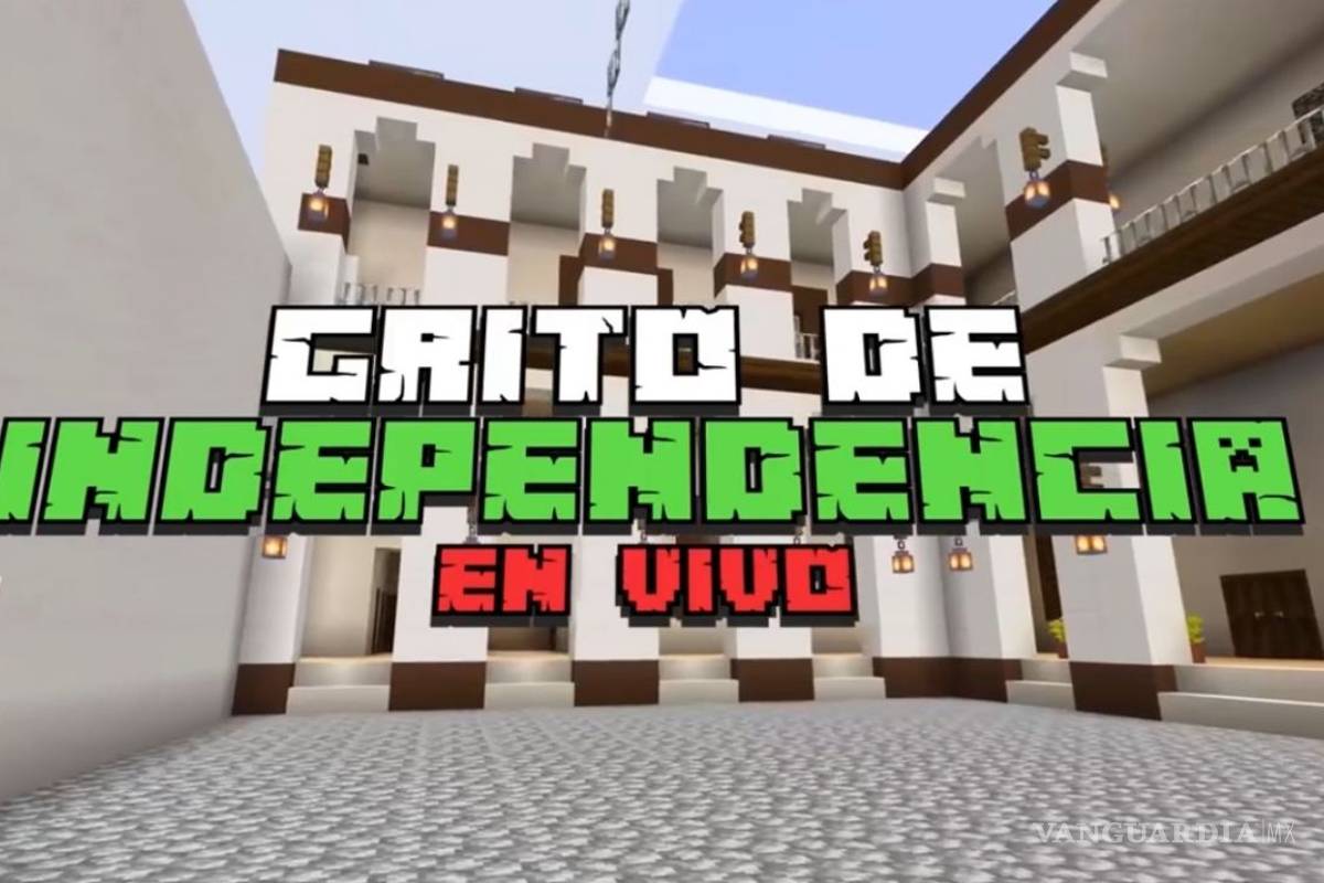 Alcaldesa de Escobedo dará Grito de Independencia en juego Minecraft