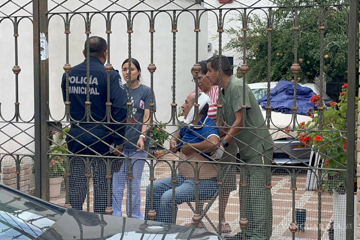 Saltillo: joven ataca a su tío con una hacha; es entregado a las autoridades por su padre