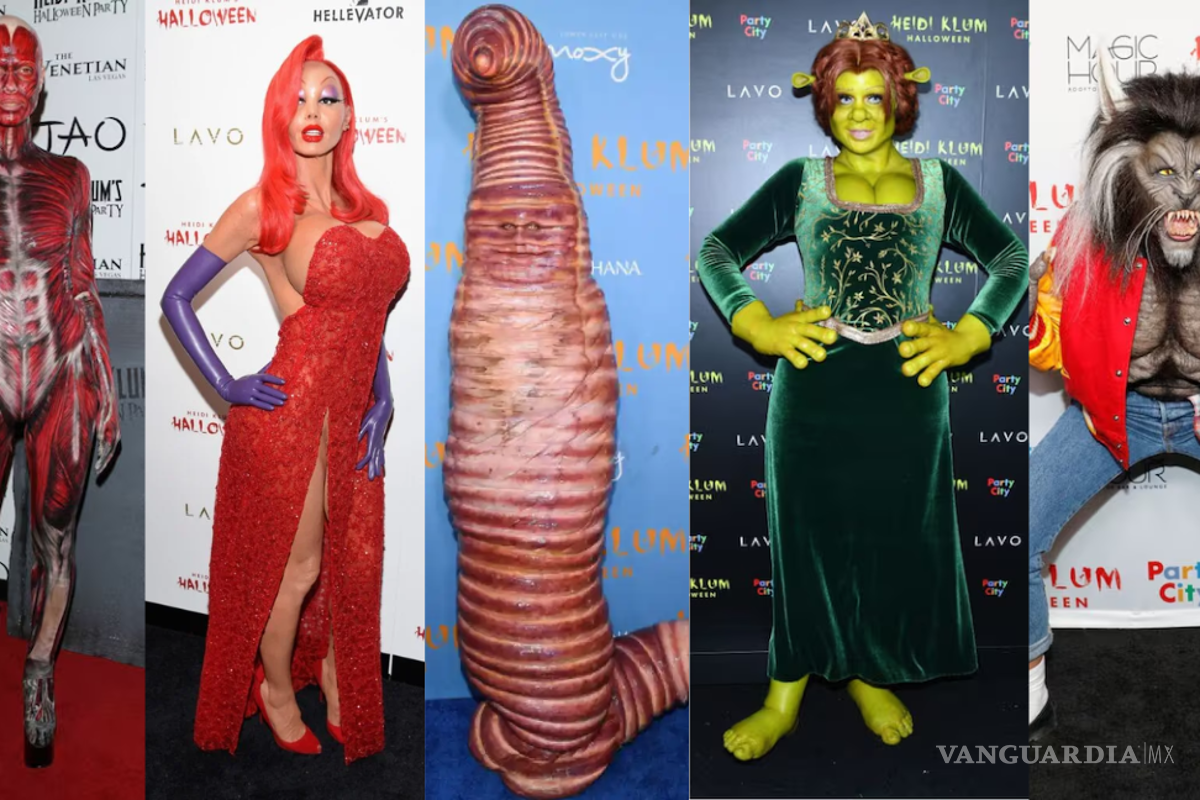 $!¡Lo vuelve a hacer! Heidi Klum impresiona con su disfraz de Halloween 2024, inspirado en película de los 80’s (FOTOS | VIDEOS)