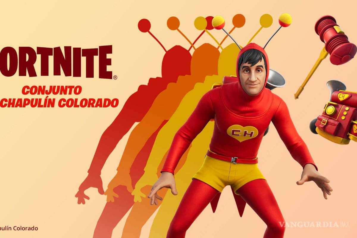 ¡El Chapulín Colorado llega a Fortnite!... a Carlos Ballarta no le agradará esto (video)