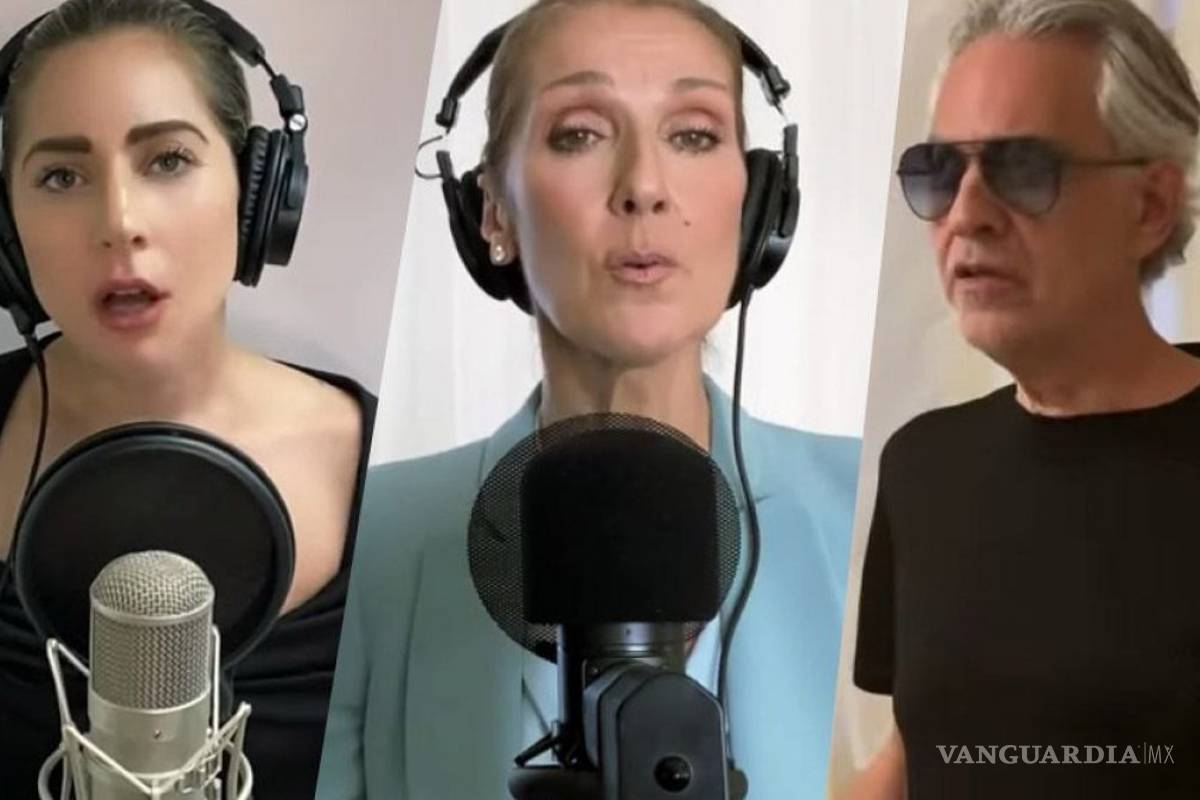 Con ‘The Prayer’, Celine Dion, Lady Gaga, Andrea Bocelli y John Legend cierran el ‘One World: Together at Home’