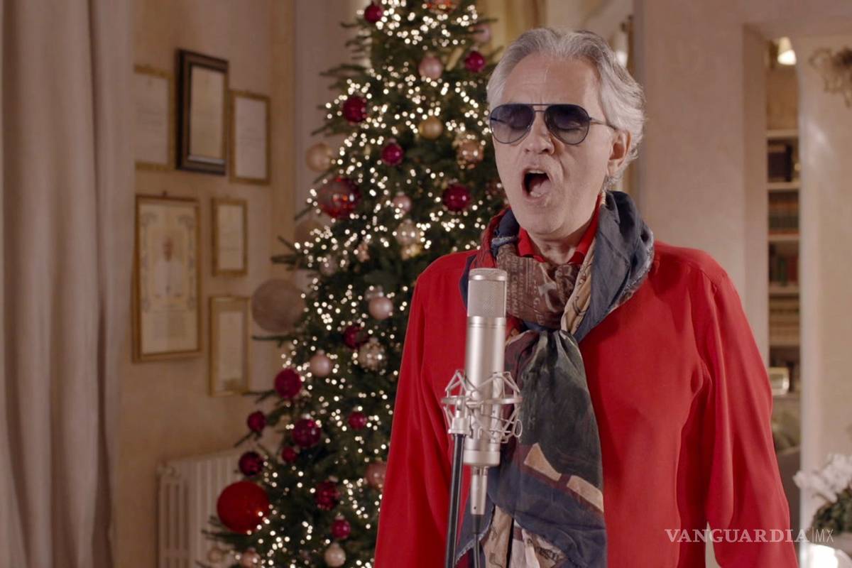 El verdadero momento de la navidad es estar juntos: Andrea Bocelli