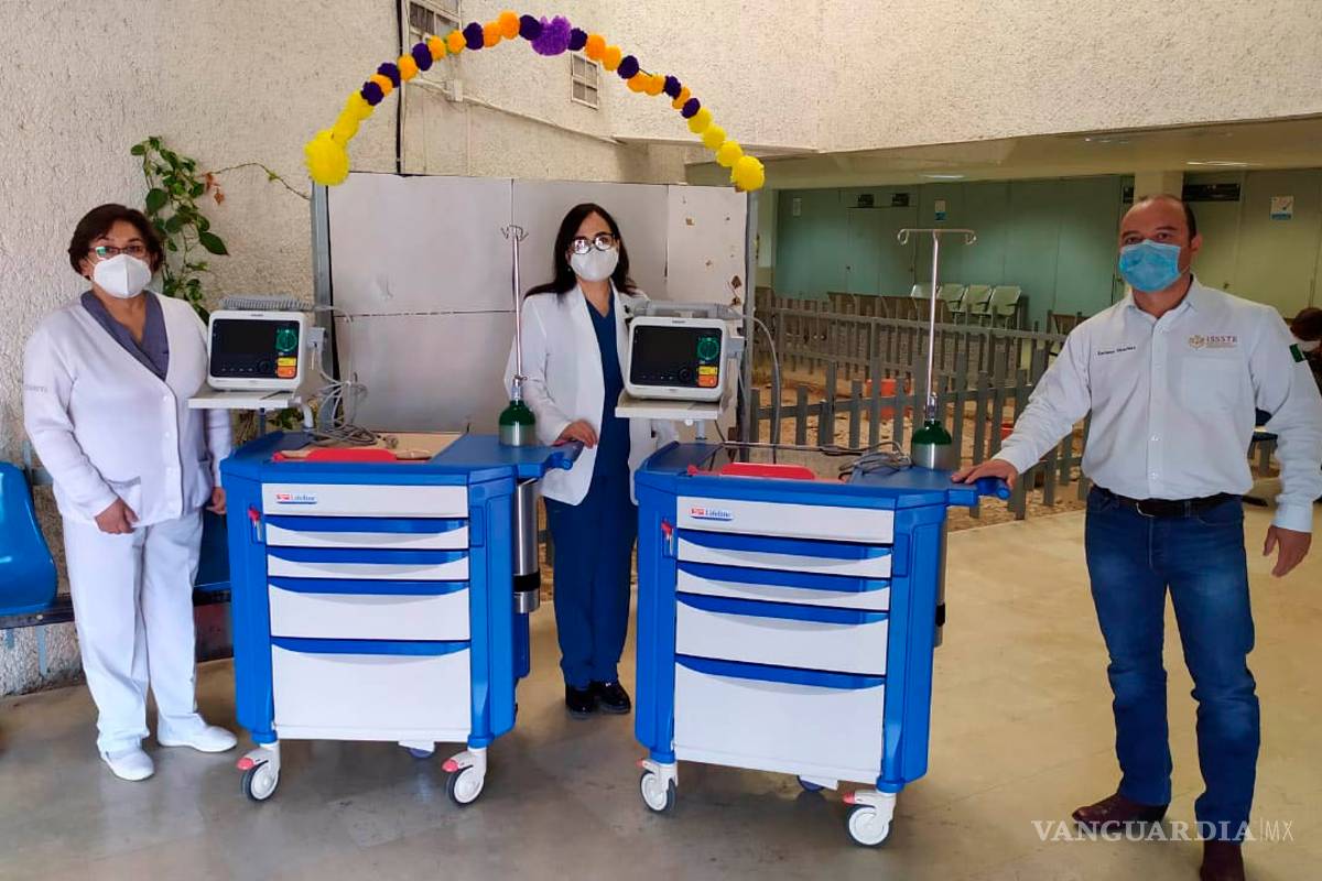 Arriba equipo médico a clínica del ISSSTE de Monclova