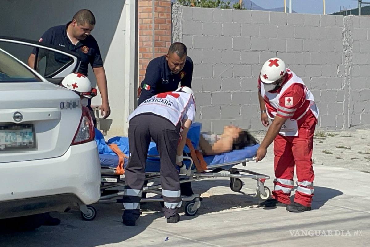 Se autolesiona mujer tras problemas familiares en Saltillo; pareja cuenta con historial de violencia