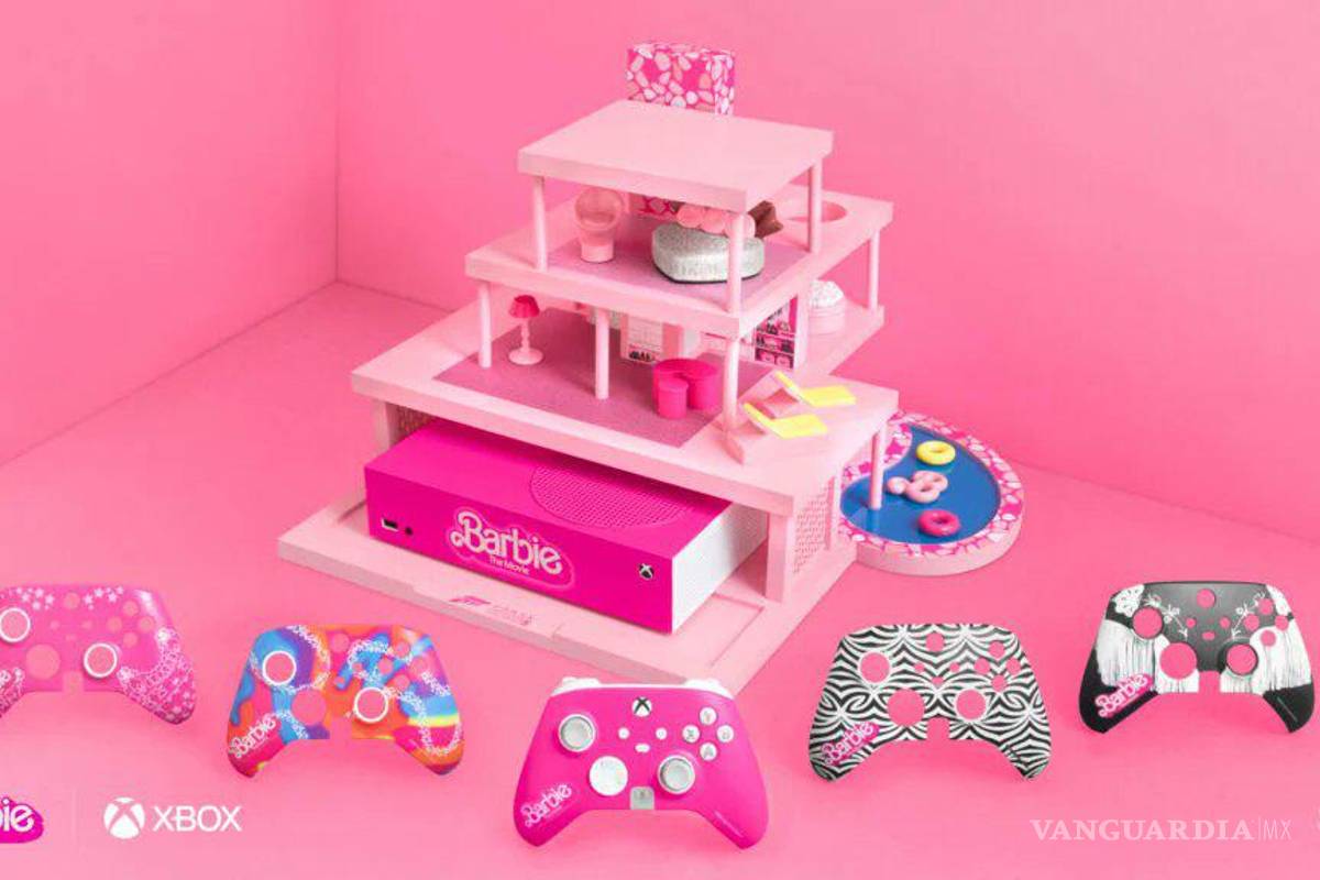 ¡Se unen a la fiebre rosa! Regalará Xbox una consola especial de Barbie